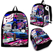 custom racing backpack