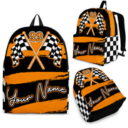 Custom Racing Backpack With Name And Number