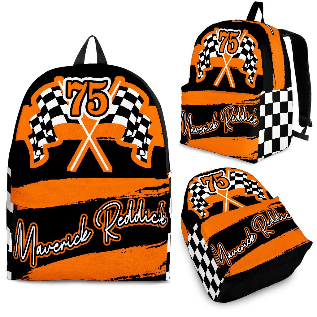 Custom Maverick Reddick Backpack