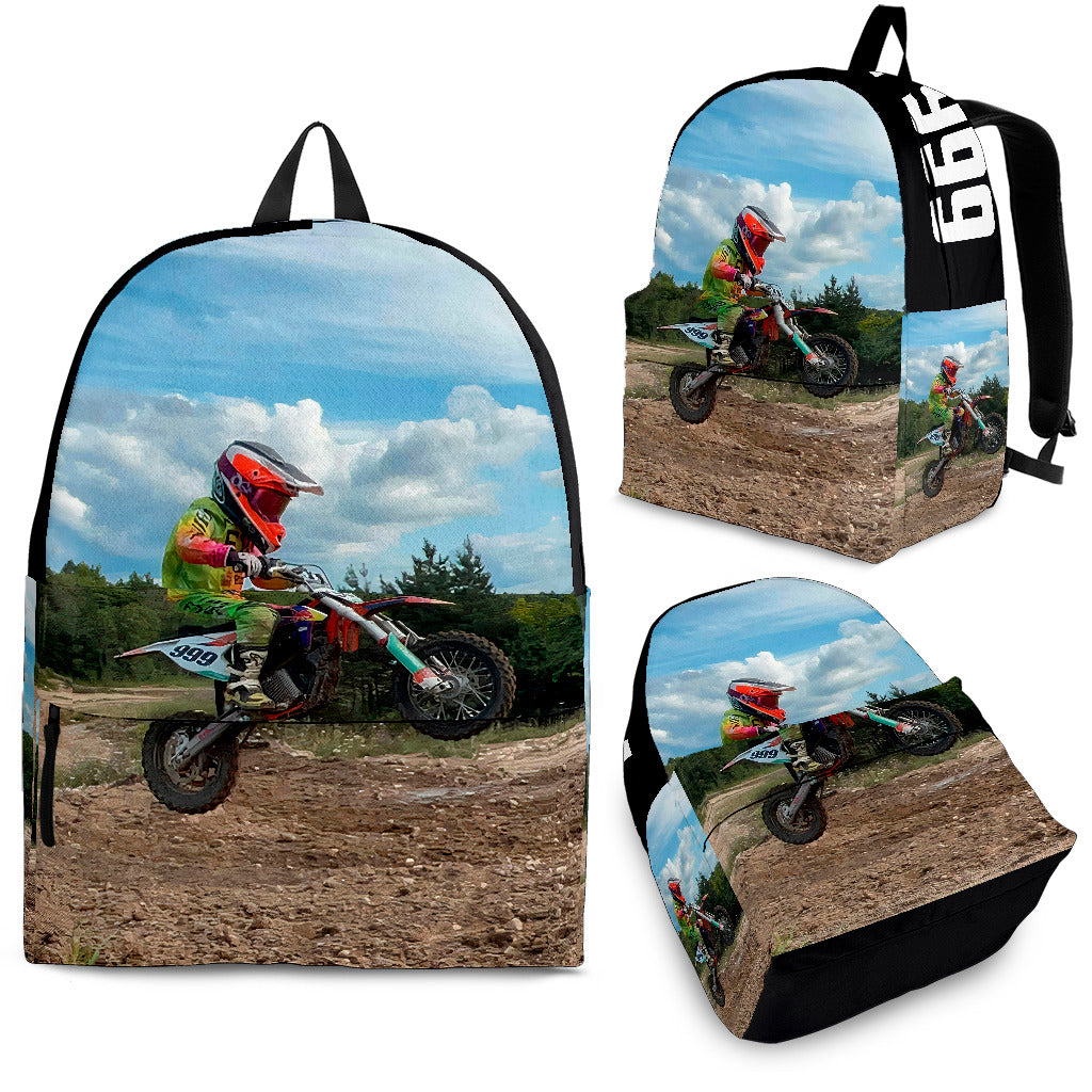 custom motocross backpack