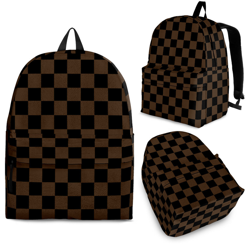 Racing Checkered Backpack Muddy