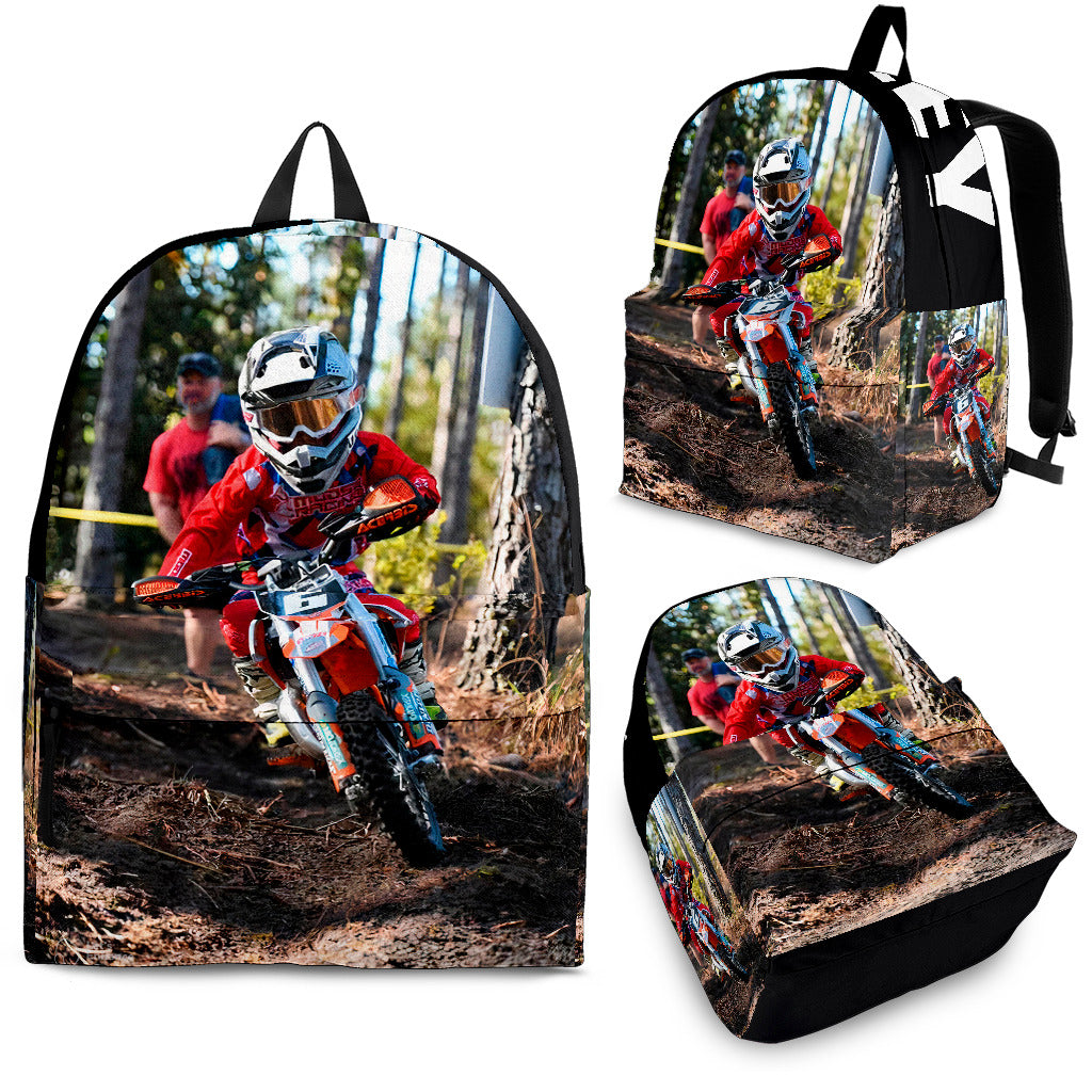 custom motocross backpack