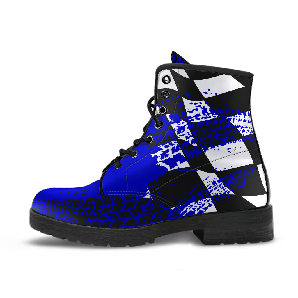 Racing Girl Boots Blue