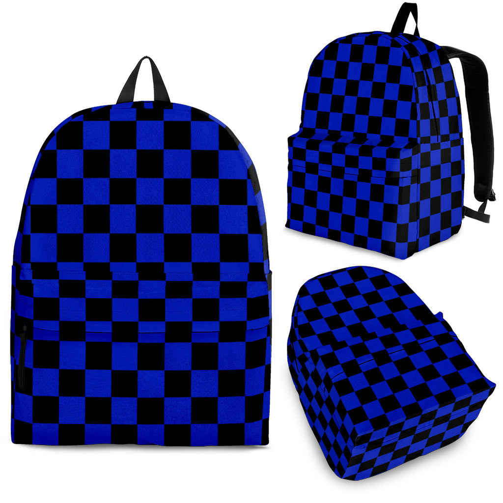 Racing Checkered Backpack