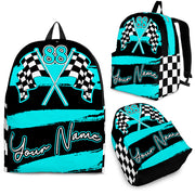 Custom Racing Backpack With Name And Number