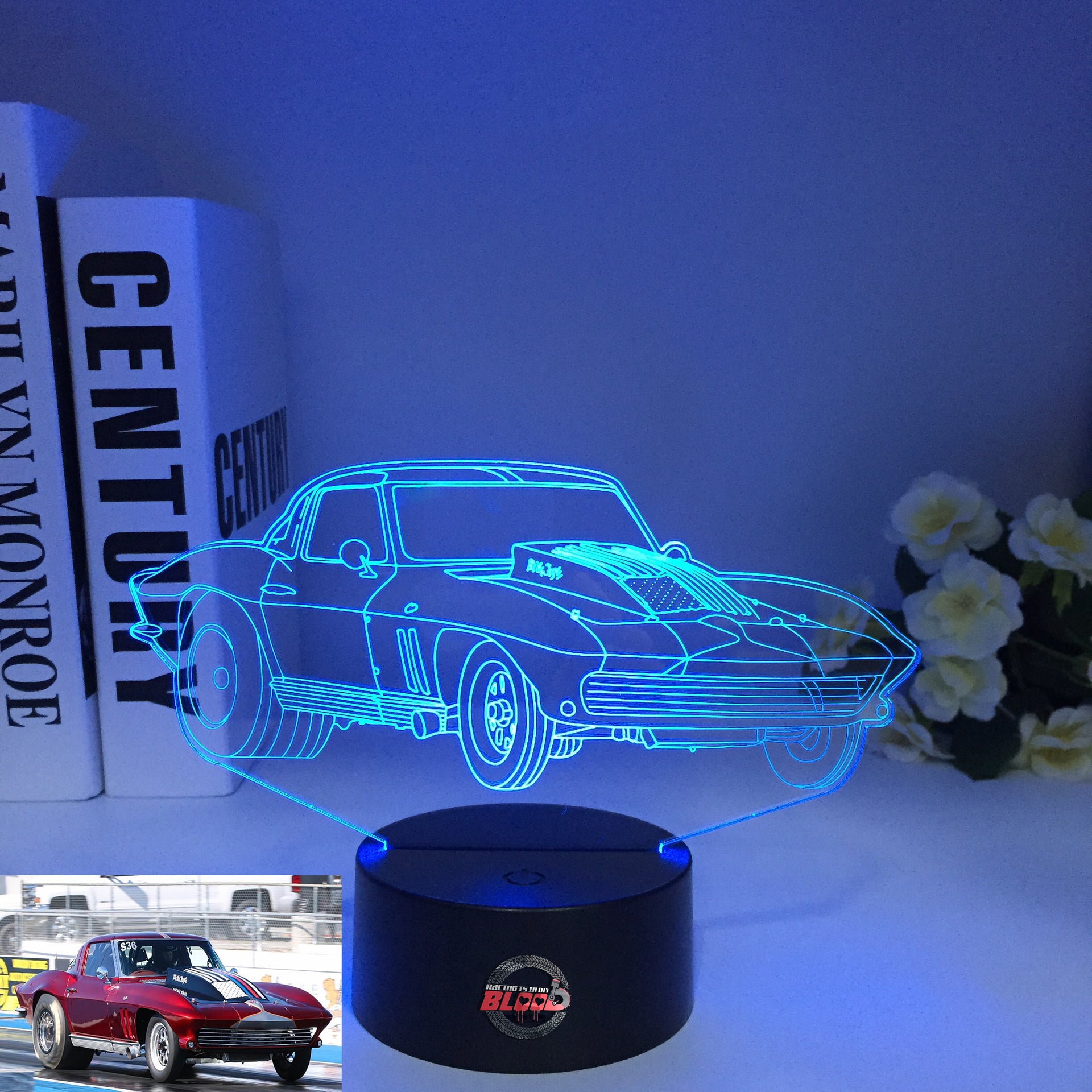 Custom 3D Led Lamp With Your Car Photo Or Truck/Motorcycle/Logo