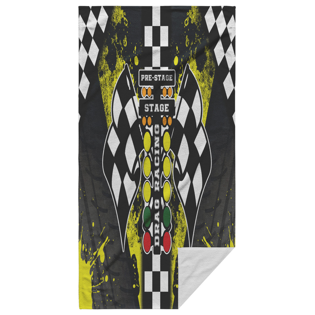 Drag Racing Beach Towel RBY/1