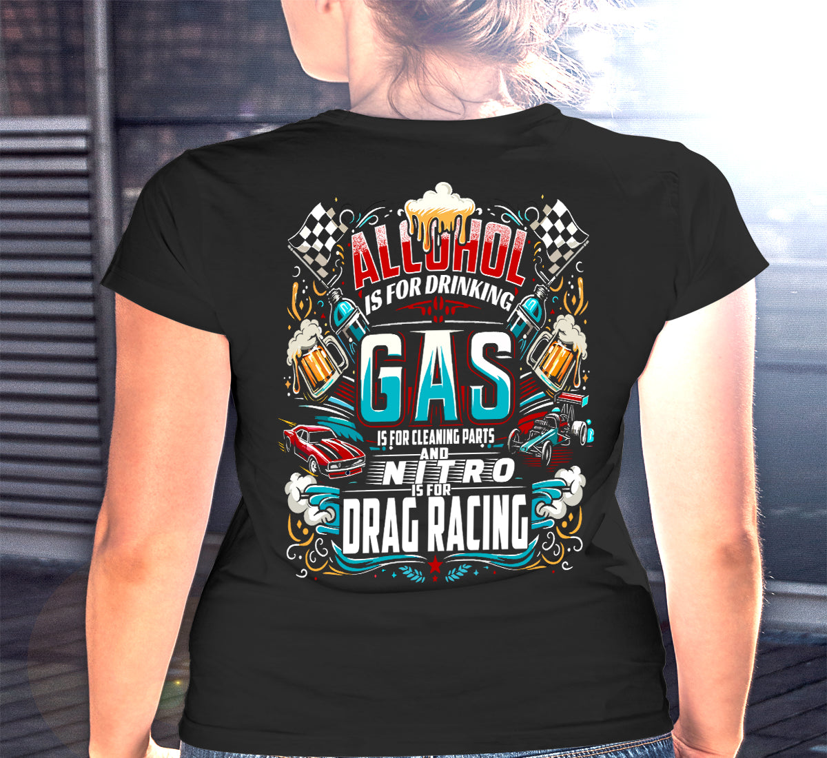 Nitro is for racing Women's T-shirts