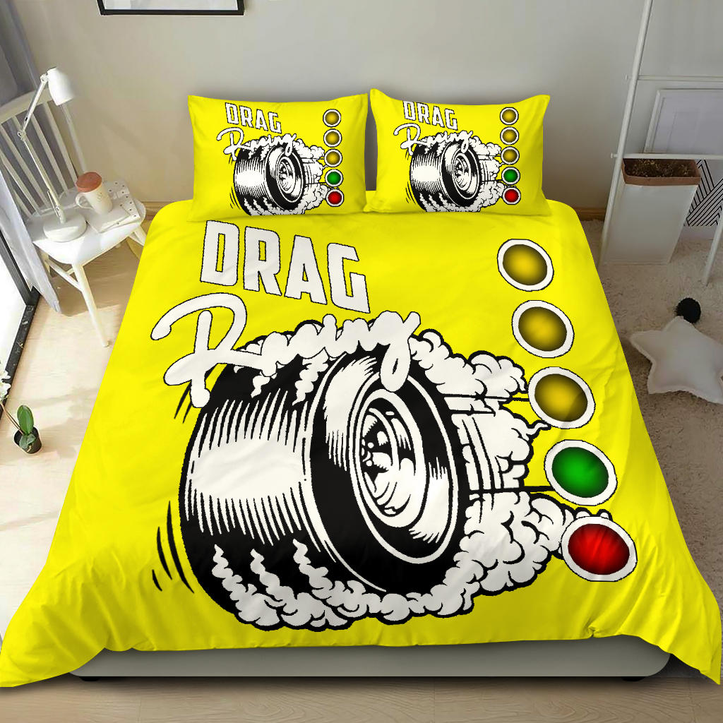 Drag Racing Bedding Set