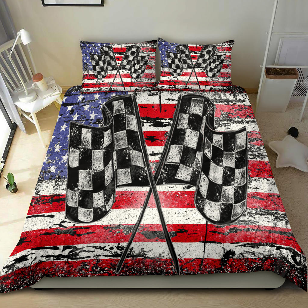 USA Racing Bedding Set