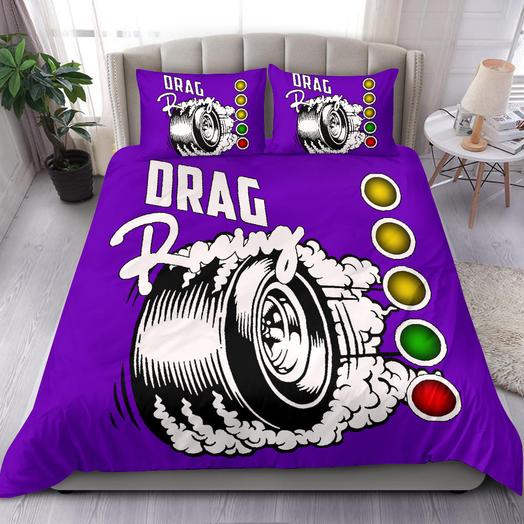 Drag Racing Bedding Set