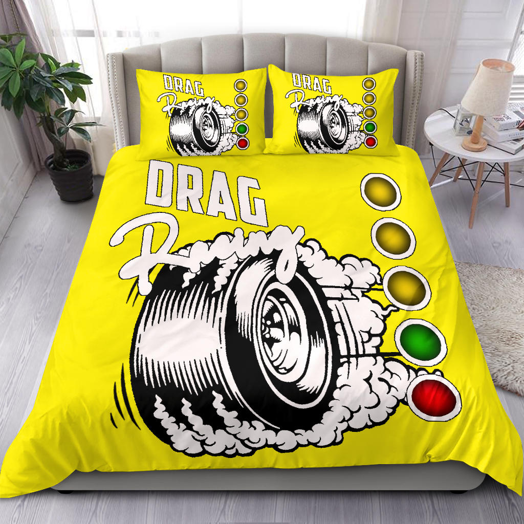 Drag Racing Bedding Set