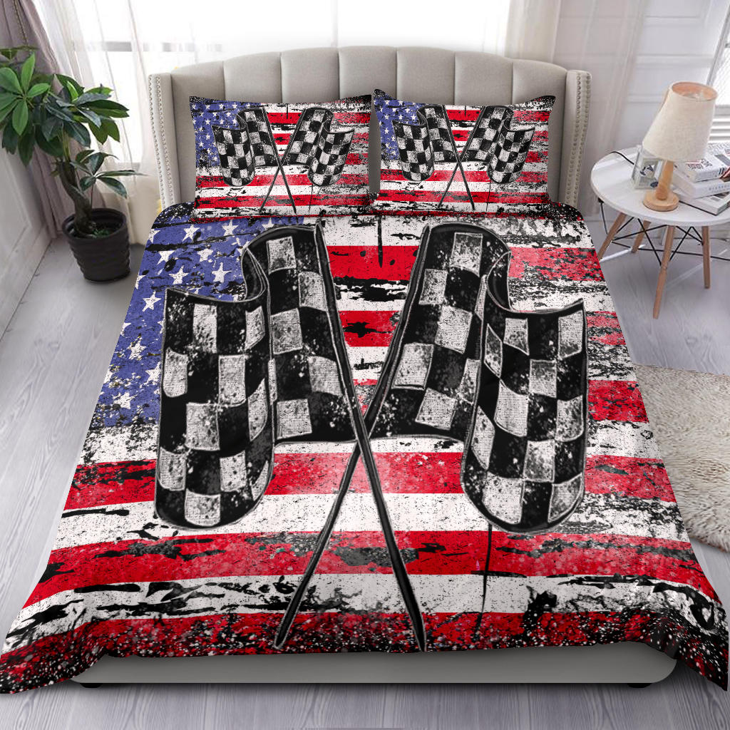 USA Racing Bedding Set