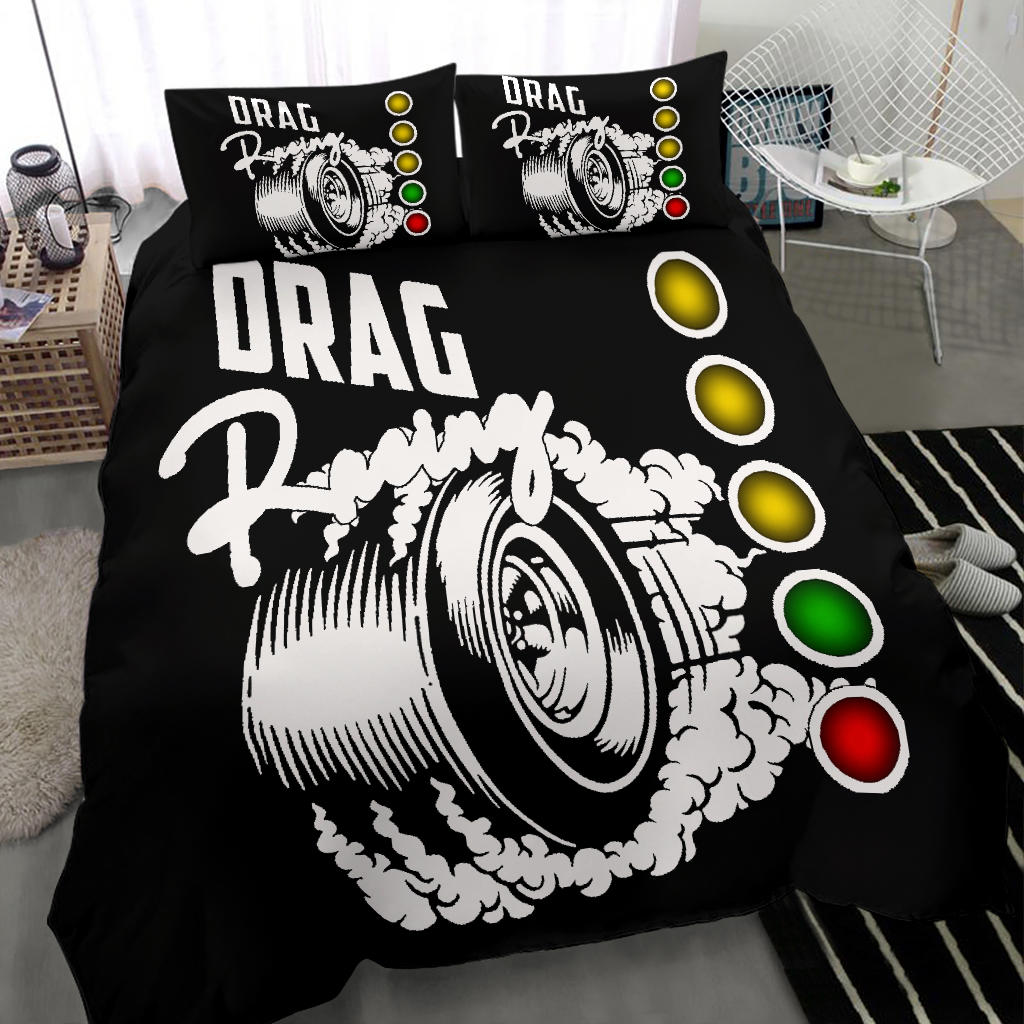 USA Drag Racing Bedding Set
