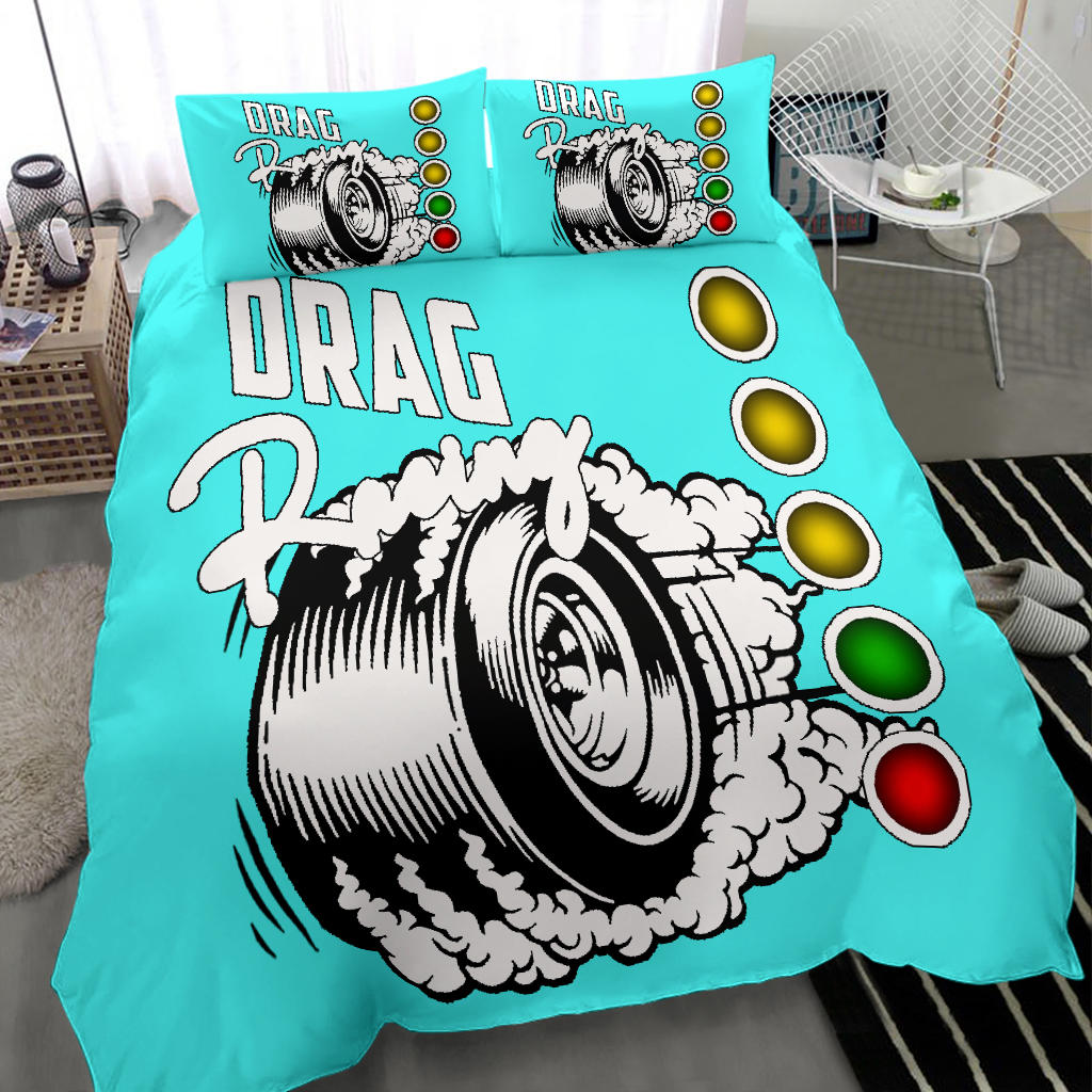 Drag Racing Bedding Set