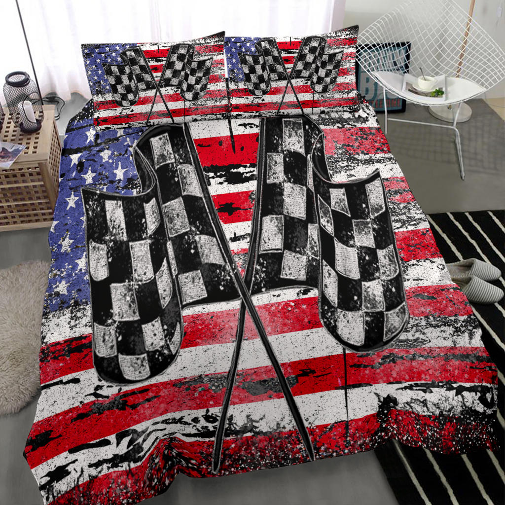 USA Racing Bedding Set