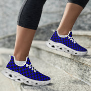 Blue_Checkered_M-Sole_Sneakers_Blue_White_Checkered_Platform_Shoes