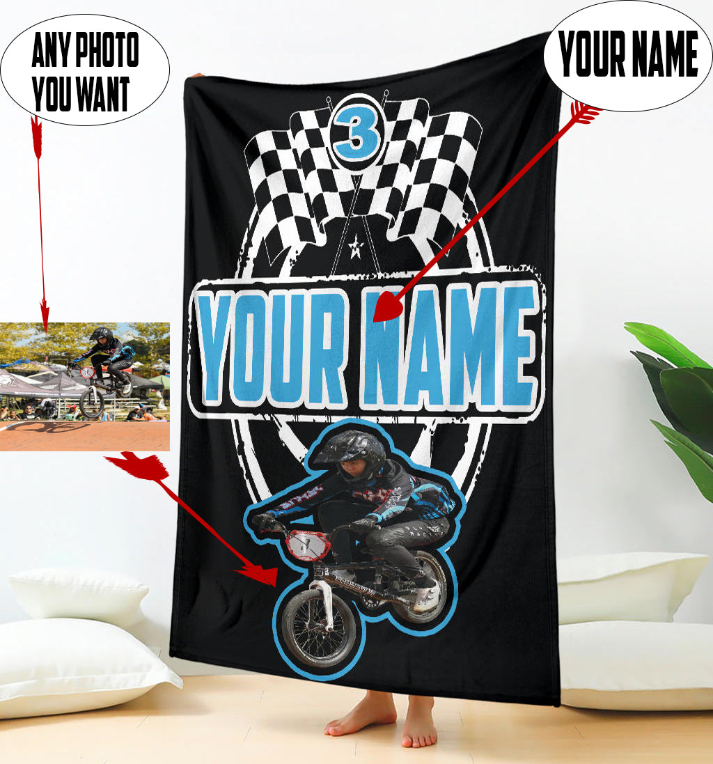 Custom BMX Racing Blanket