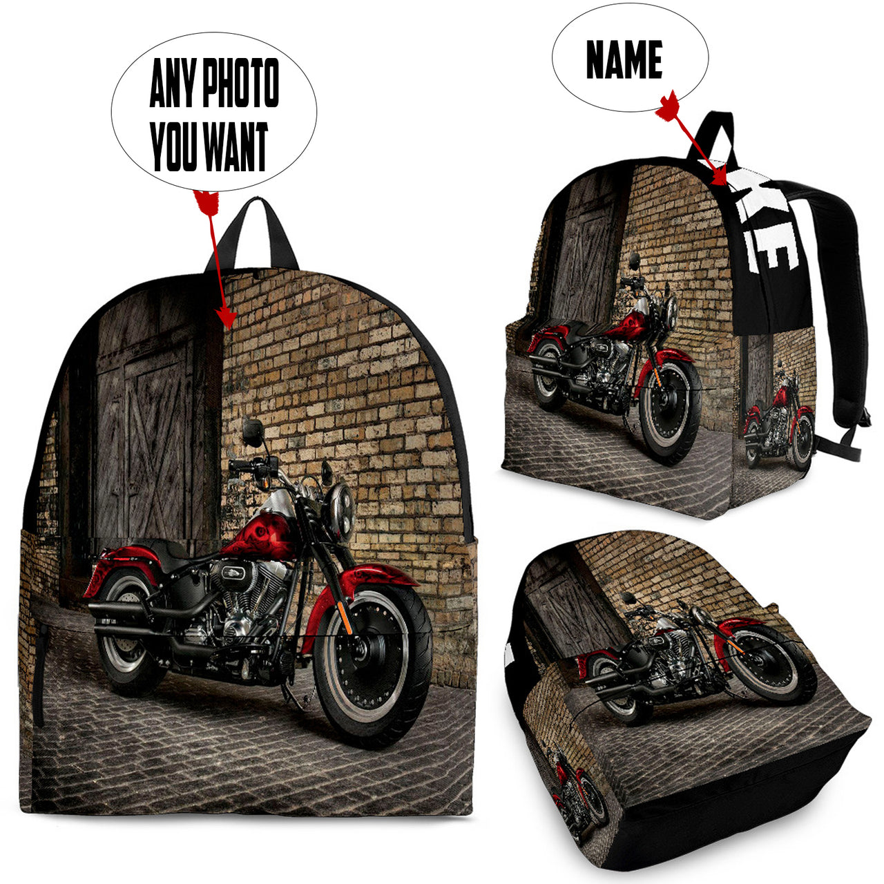 Custom Bike Backpack