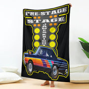 Custom Drag Racing Photo Blanket | Your Name, Your Strip-Side Story | RIIMB
