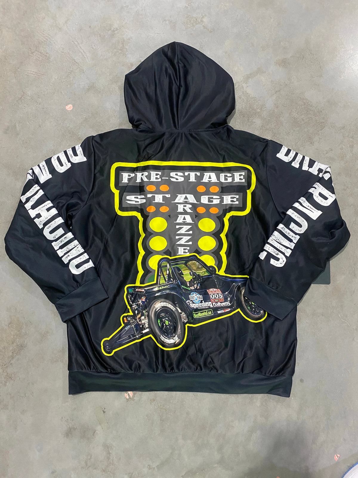Custom Drag Racing Photo Sherpa Jacket | Put Your Build in the Picture | RIIMB