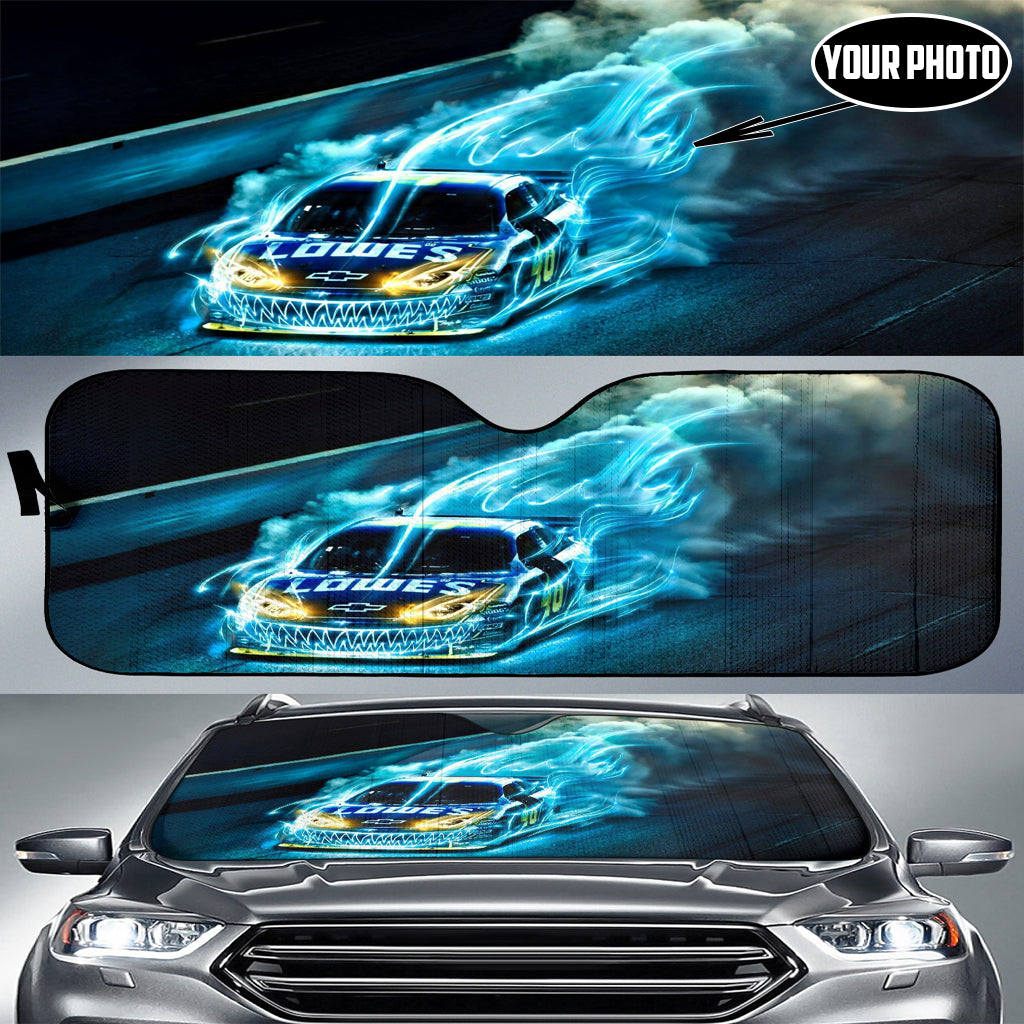 Custom Drag Racing Windshield Sun Shade