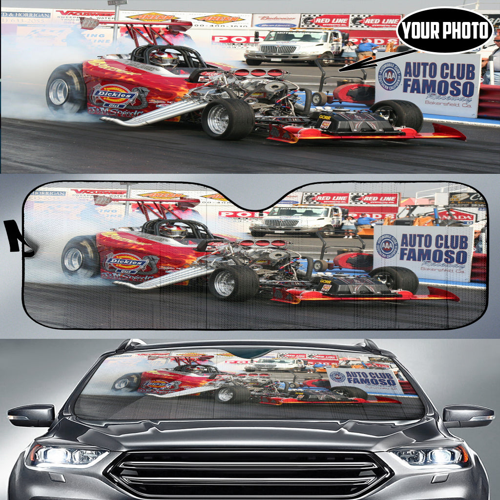 Custom Dragster Windshield Sun Shade