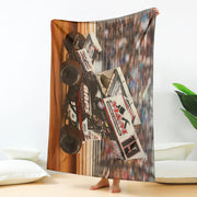 Custom sprint car Photo Blanket