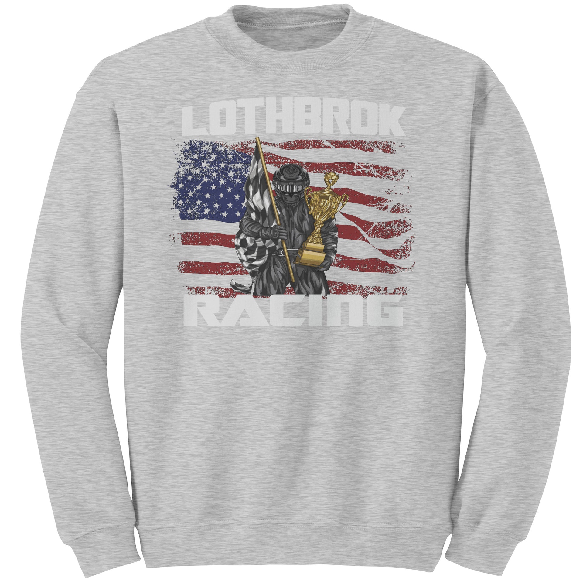 Custom Racing USA Flag T-Shirts