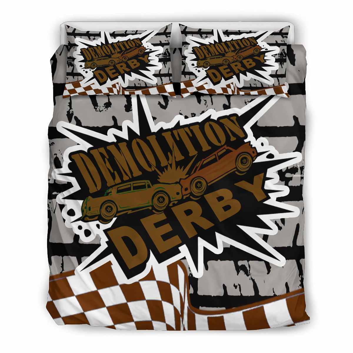 Demolition_Derby_Bedding_Set_Derby_Night_Motorsport_Decor_RIIMB