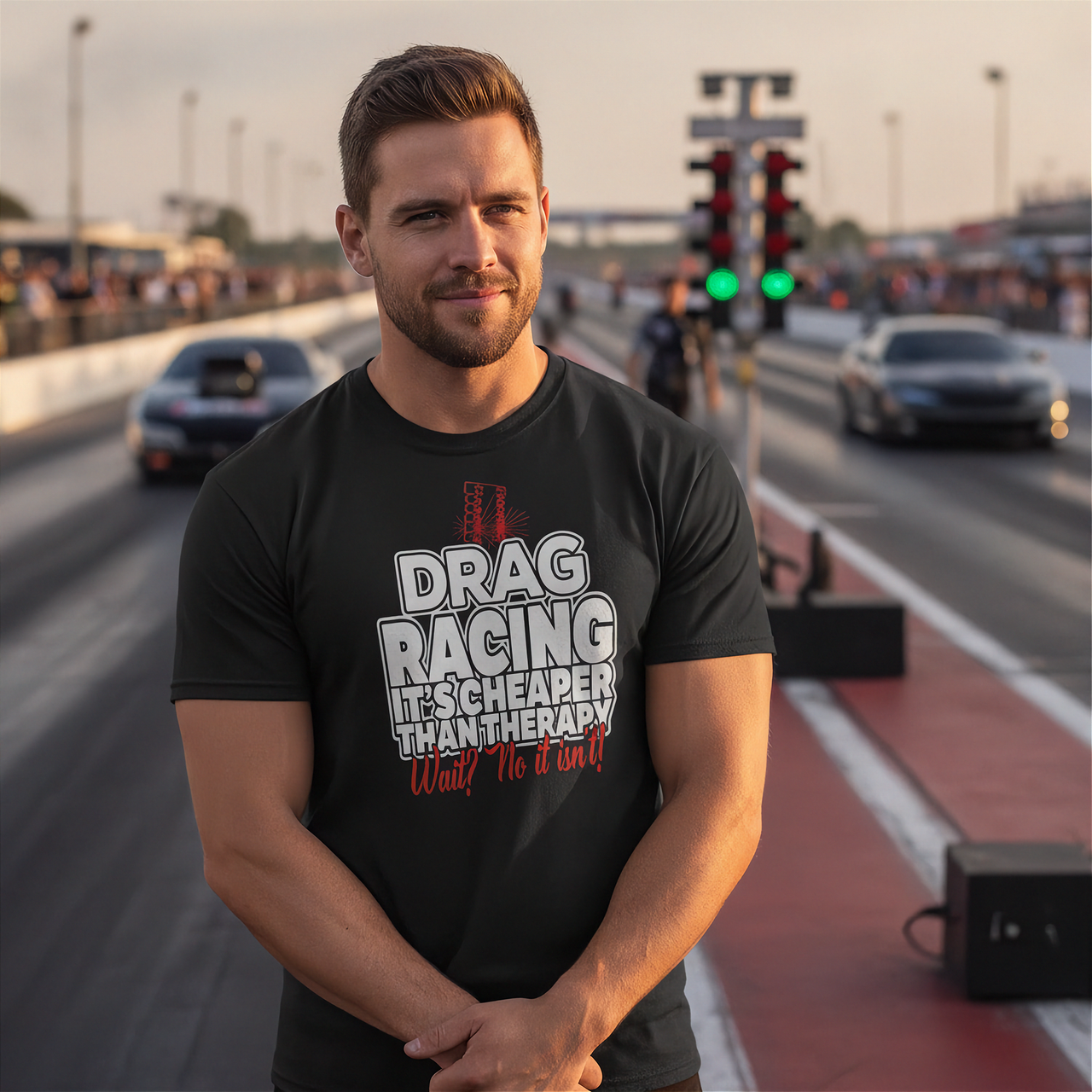 Drag Racing Is Cheaper Than Therapy | Drag Racing Apparel | RIIMB