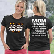 Drag Racing Mom Handler T-Shirts – Premium Pit Crew Definition Tees & Racerback Tanks