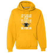 I Might look Like I'm Listening To You Drag Racing Dri-Power Fleece Pullover Hoodie