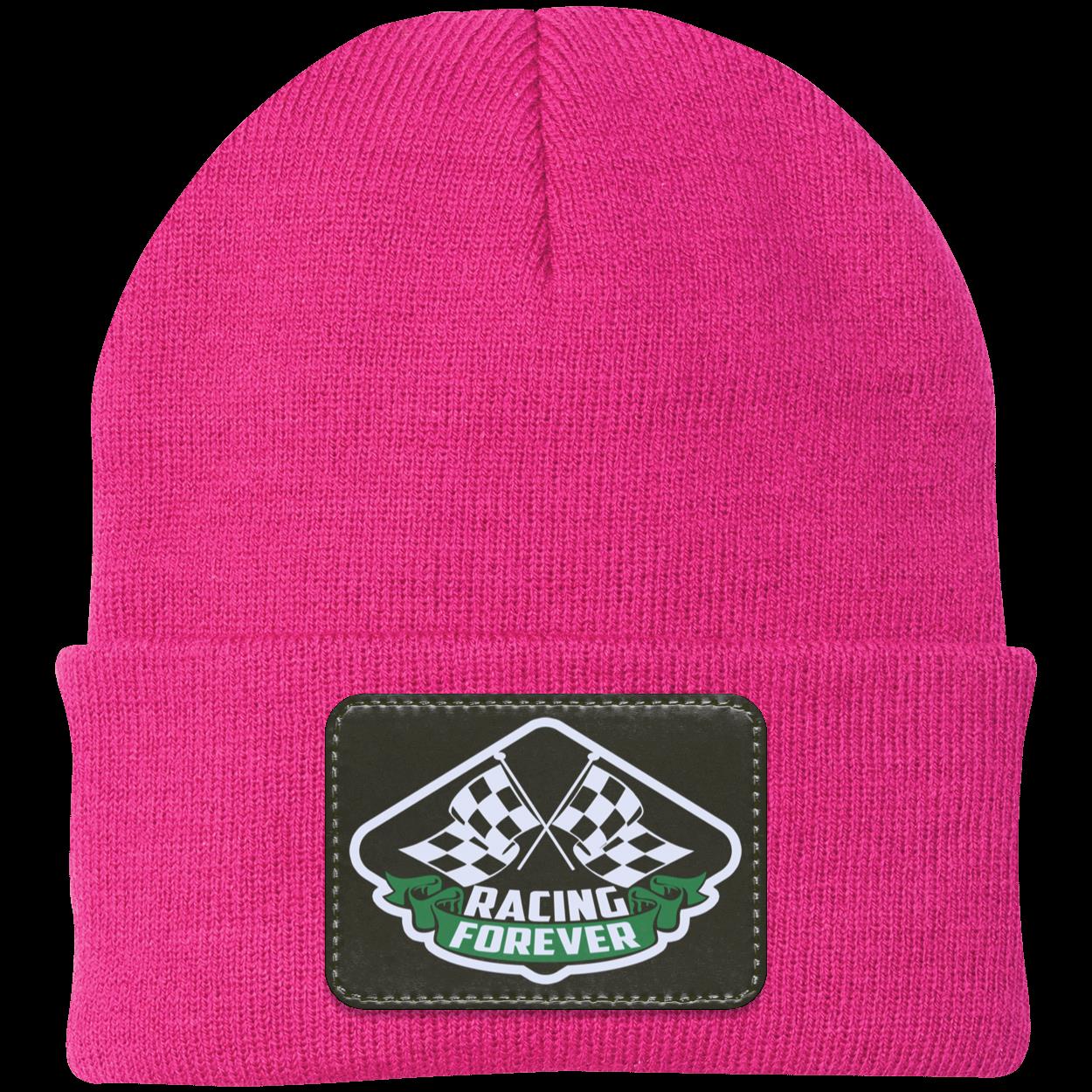 Racing Forever Patched Knit Cap V1