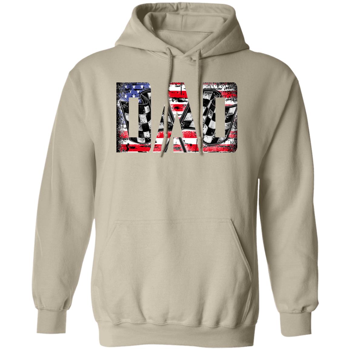 USA Racing Dad Pullover Hoodie