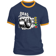 Drag Racing Ringer Tee