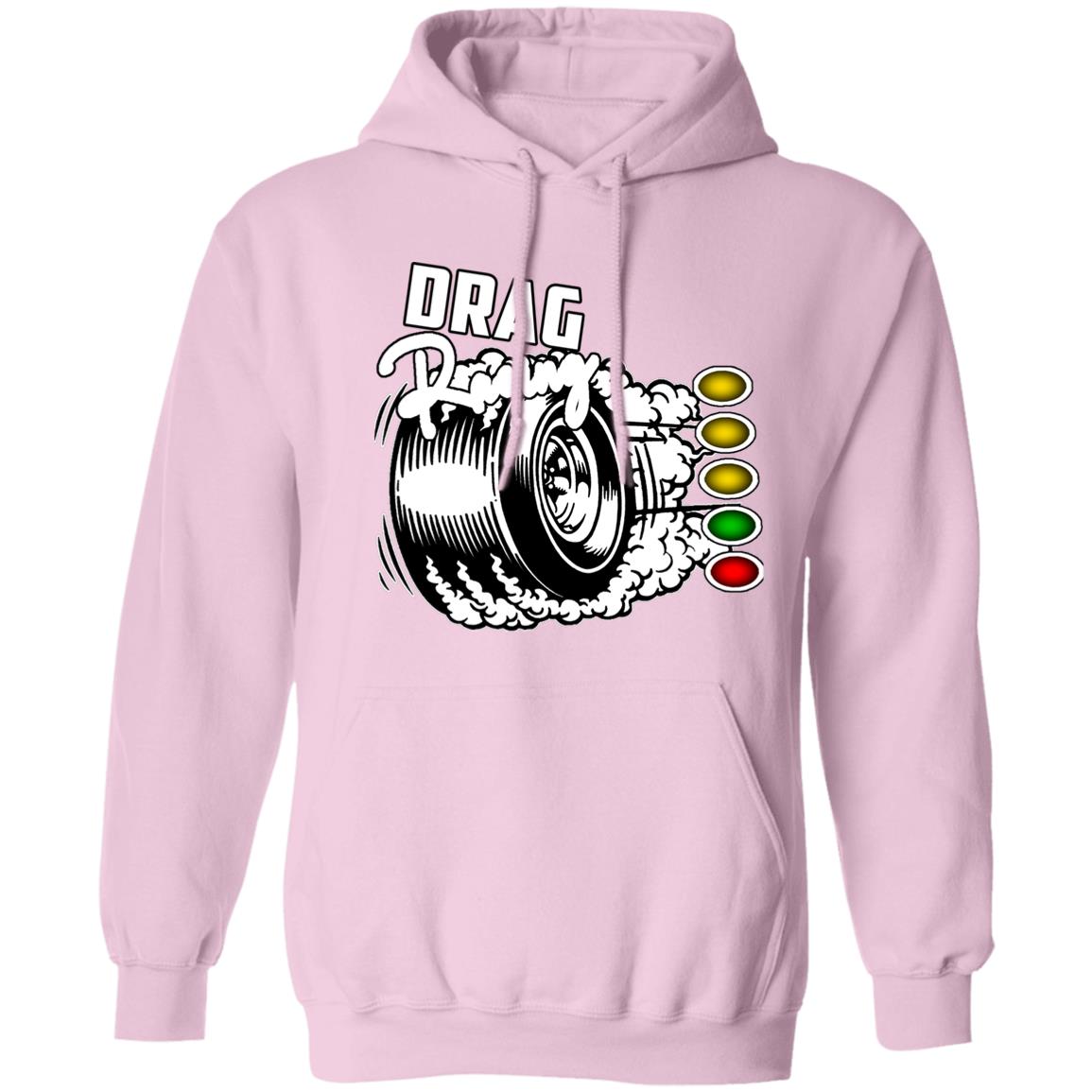 Drag Racing Pullover Hoodie 8 oz (Closeout)