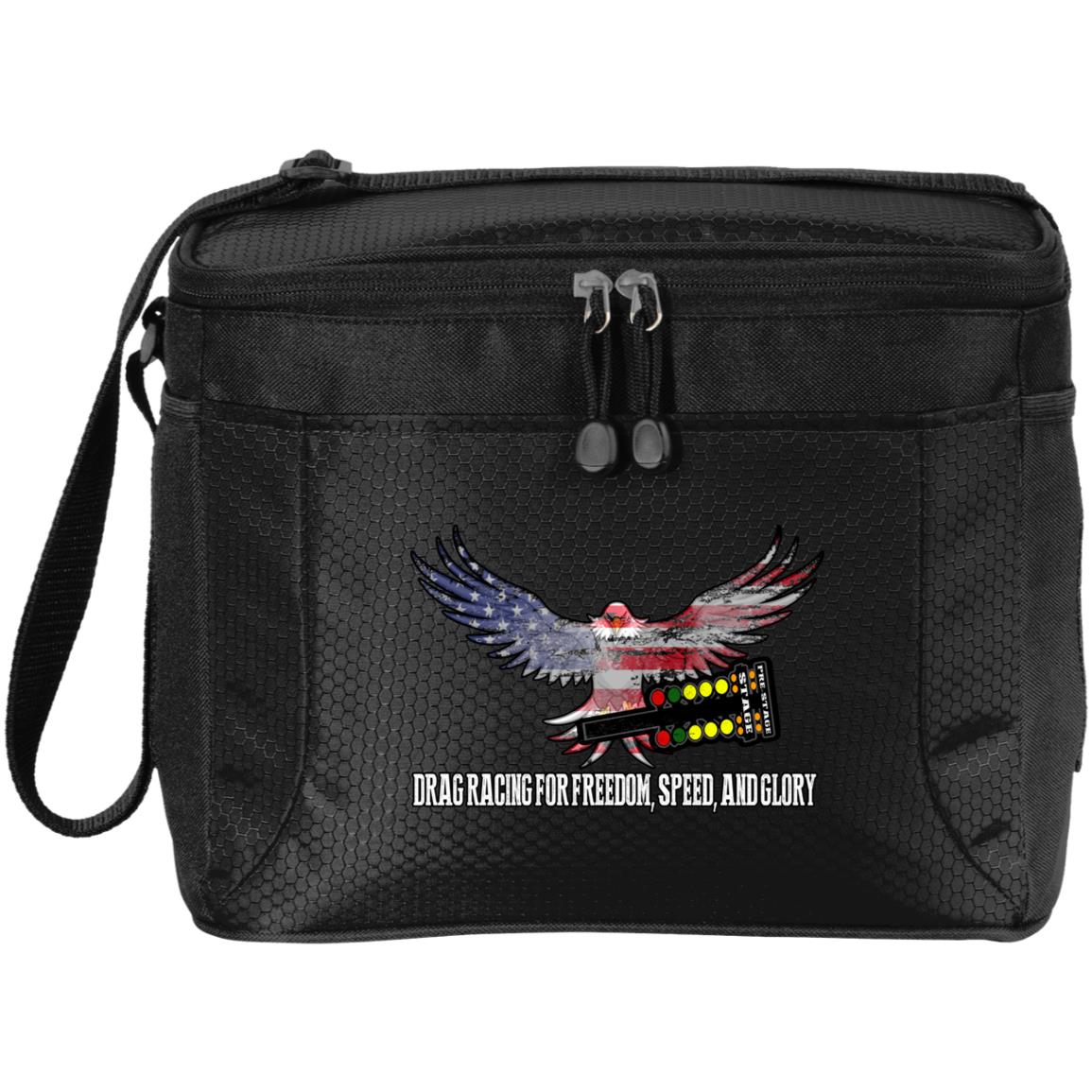 Drag Racing for Freedom, Speed, and Glory 12-Pack Cooler