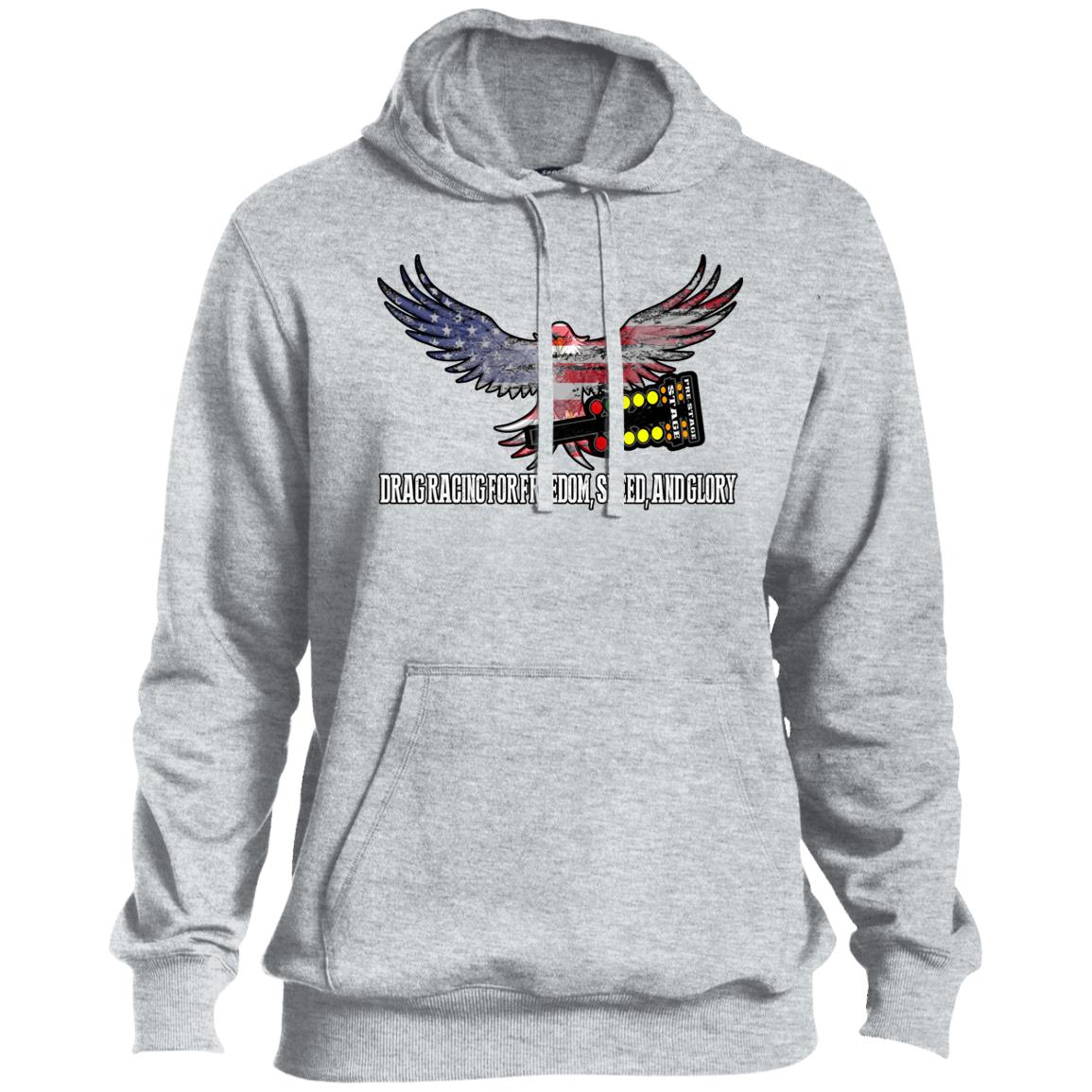 Drag Racing for Freedom, Speed, and Glory Pullover Hoodie