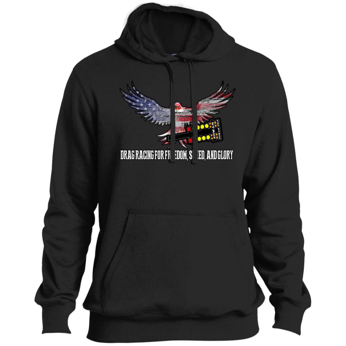 Drag Racing for Freedom, Speed, and Glory Pullover Hoodie