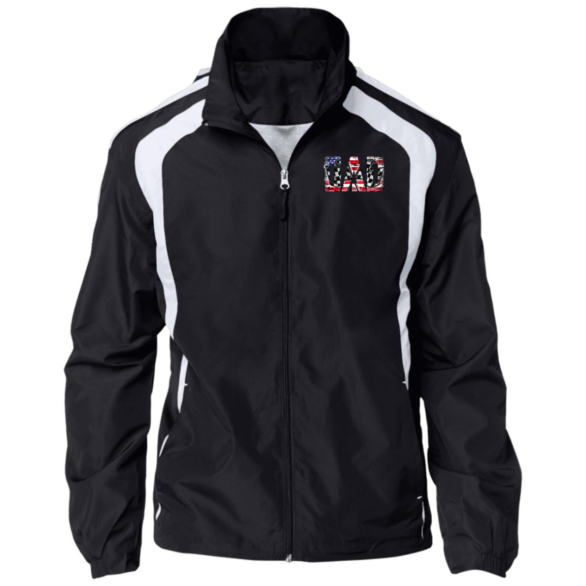 USA Racing Dad Jersey-Lined Raglan Jacket