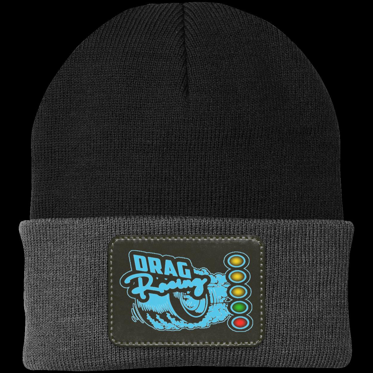Drag Racing Patched Knit Cap V2