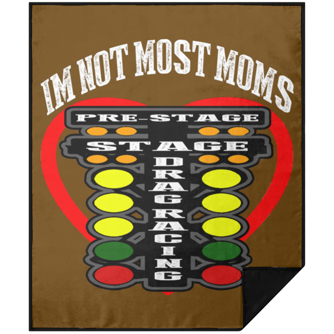 I'm Not Most Moms Drag Racing Premium Picnic Blanket 50x60