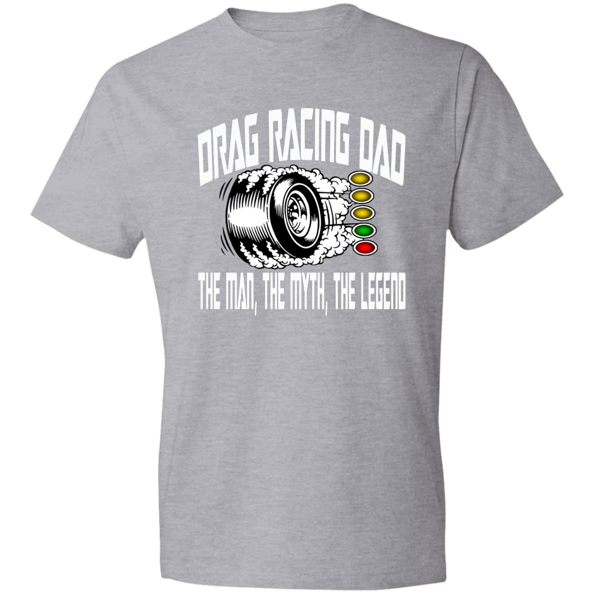 Drag Racing Dad Lightweight T-Shirt 4.5 oz