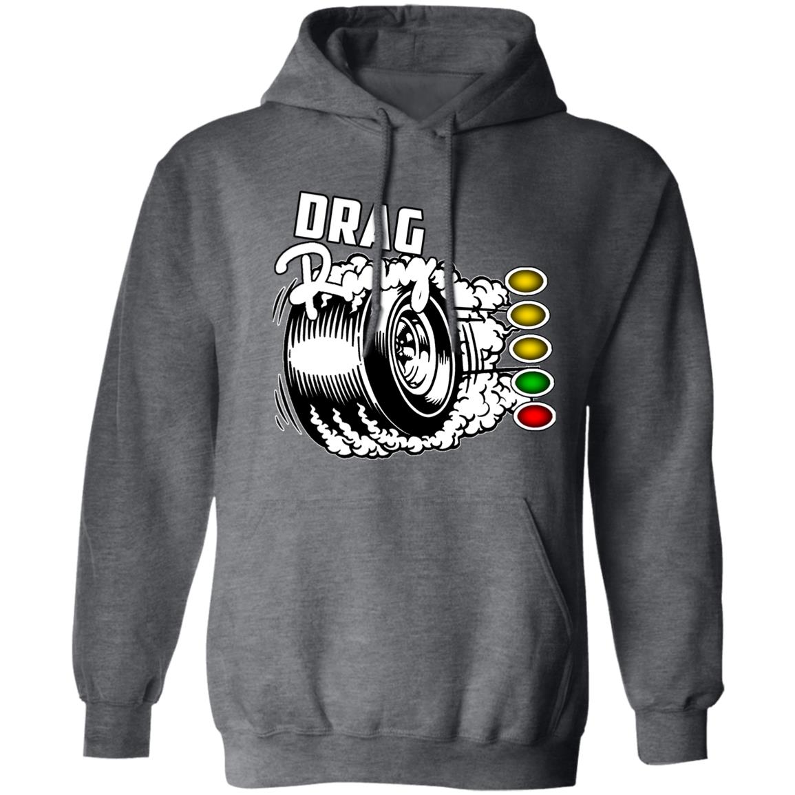 Drag Racing Pullover Hoodie 8 oz (Closeout)