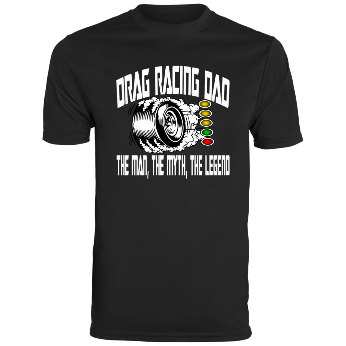 Drag Racing Dad Men's Moisture-Wicking Tee