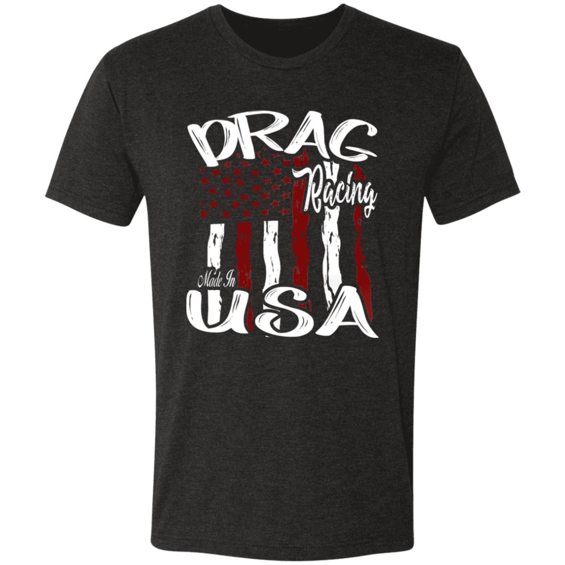 Drag Racing Made In USA Men's Triblend T-Shirt