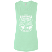 Behind Every Fast Car is a Fast Mom Drag Racing Expert Tank Tops