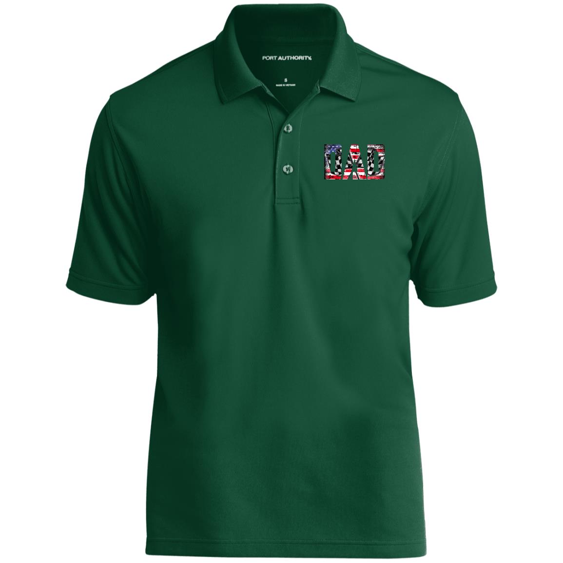 USA Racing Dad Dry Zone UV Micro-Mesh Polo