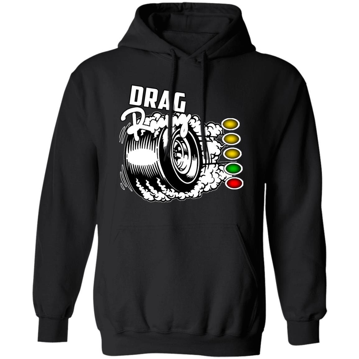 Drag Racing Pullover Hoodie